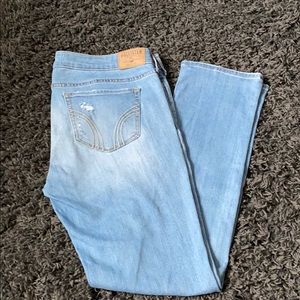 Hollister Light Wash Bootcut Jean